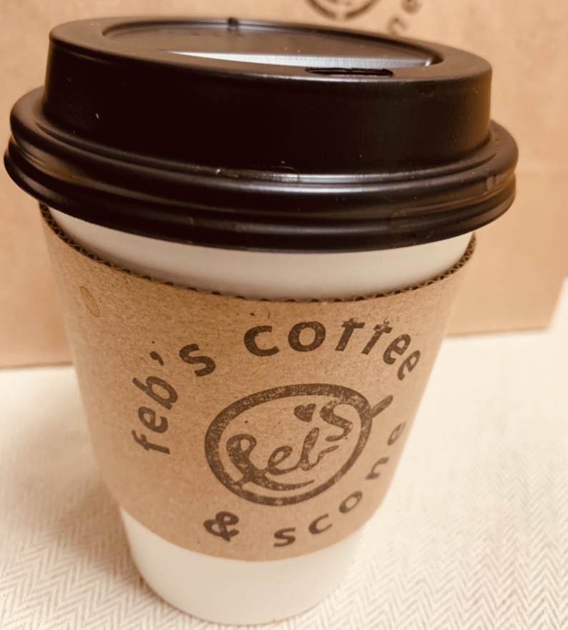 ”フェブズ コーヒー＆スコーン”のスペシャリティコーヒー